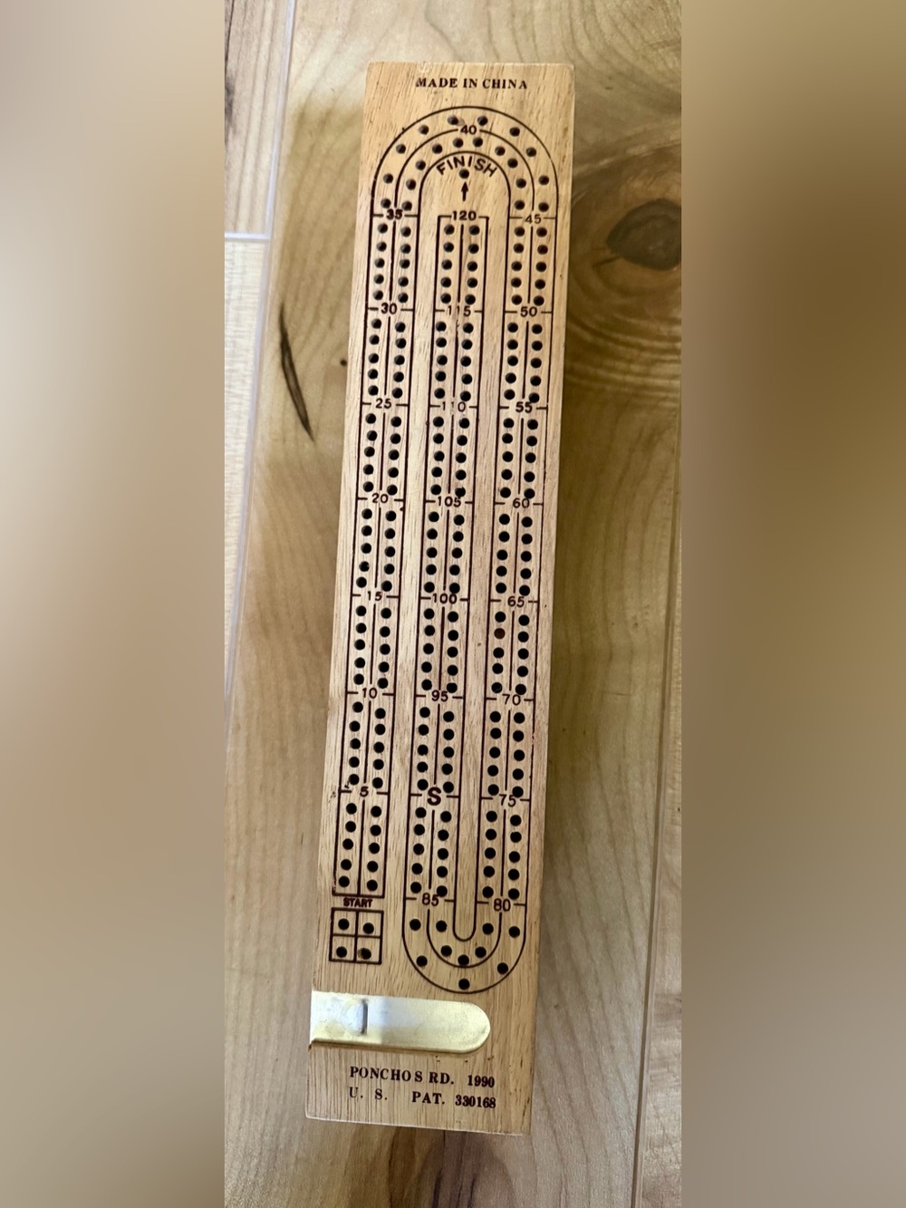 Vintage crib board / Juca game